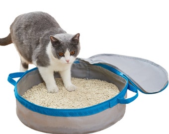 Mr. Peanut's PortaPotty Litter Box for Traveling Kitties