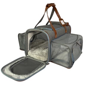 Mr. Peanut&#39;s Gold Series Big Apple XL Double Expandable Pet Carrier