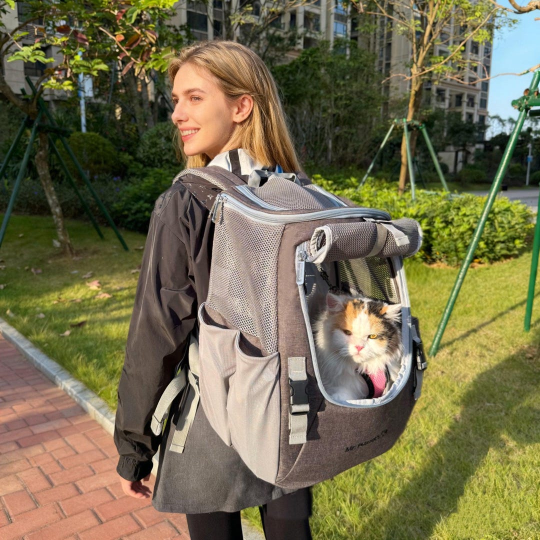 ペット　リュックサック　Mr.Peanut’s Mr. Peanut's Big Sur Convertible Pet Carrier-backpack - Etsy