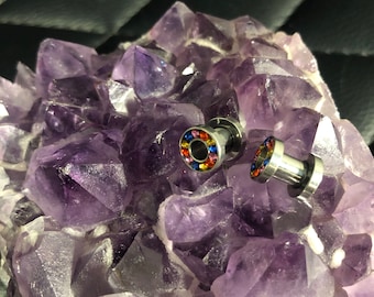 4g 5mm steel plugs