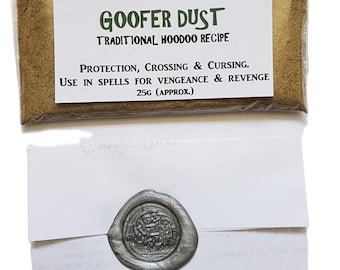 GOOFER DUST - Traditional Ritual Powder for Protection, Crossing, Vengeance