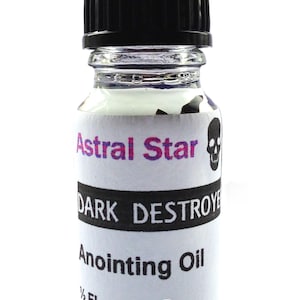 Dark Destroyer Anointing Oil - Protection from Hatred and Evil