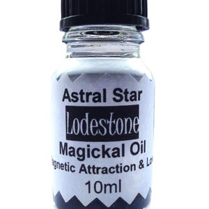 Óleo Mágico de Pedra-Ímã - Atração Magnética e Amor - Unção e Ritual