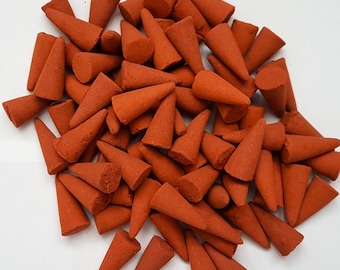 Orange & Cinnamon Incense Cones | Cleanse Negative Energy | Restore Inner Balance