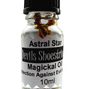 Devil's Shoestrings Magickal Oil Protection Against Evil & Harm Ritual Anointing Oil