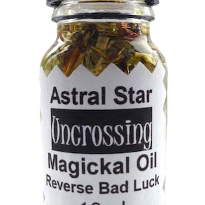 Uncrossing Magickal Oil - Clear Enemies Reverse Bad Luck Anointing Ritual Oil