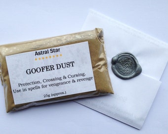 GOOFER DUST - Traditional Ritual Powder for Protection, Crossing, Vengeance