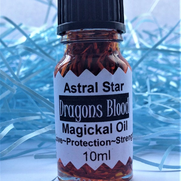 Dragons Blood Magickal Oil - Love Protection Strength