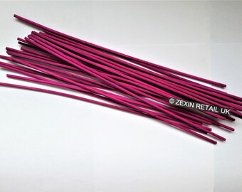 20 Spare Pink Diffuser Reeds - Colourful Reeds For For All Diffusers - Arts & Crafts