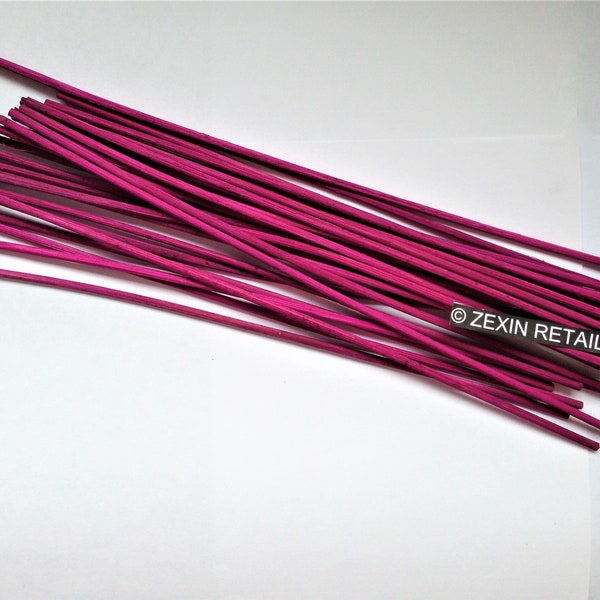 20 Spare Pink Diffuser Reeds - Colourful Reeds For For All Diffusers - Arts & Crafts