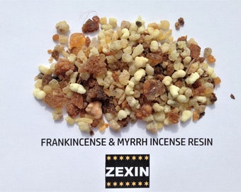 Frankincense & Myrrh Resin Incense Purification Spiritual Awareness