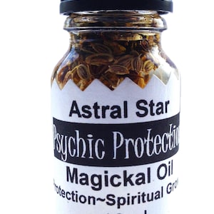 Psychic Protection Magickal Anointing Oil - Powerful Protection Spiritual Growth