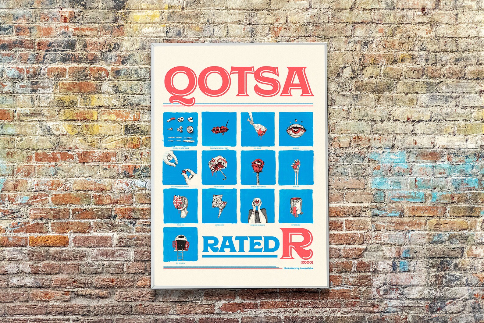 Queens of the Stone Age Rated R Poster Etsy