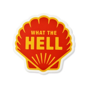 What the Hell Vinyl Sticker