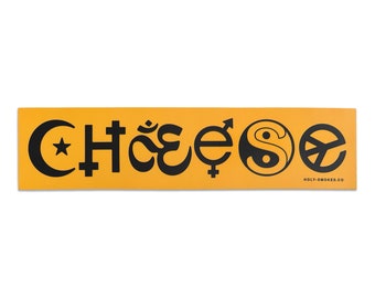 Cheese Bumper Sticker