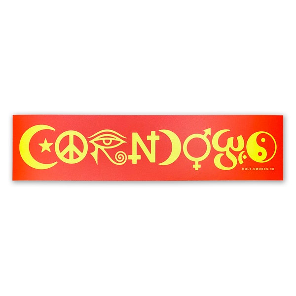 Corndogs Bumper Sticker