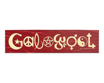 Gabagool Bumper Sticker