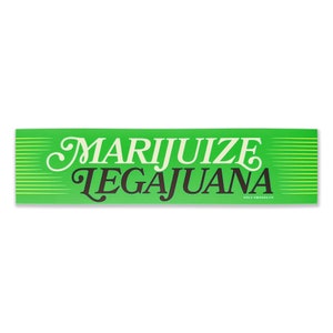 Marijuize Legajuana Bumper Sticker