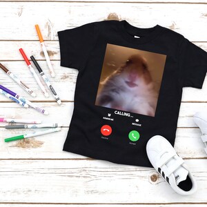 Dank Meme Hamster Staring Front Camera T Shirt Calling Etsy