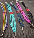 Scuba Diving Flag Diver Down Multi-Strand Glass Bead Stainless Steel Adjustable Clasp Bracelet and Anklet product logo