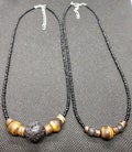 Tigers Eye Volcanic Lava Stone Aromatherapy Necklace - Adjustable size Choker product logo
