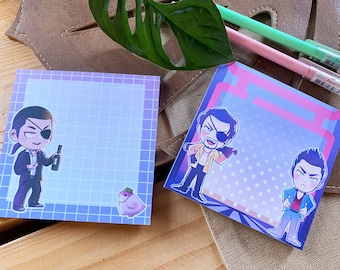 Majima Goro Kiryu Kazuma Kamurucho Ryu Ga Gotoku Notepad