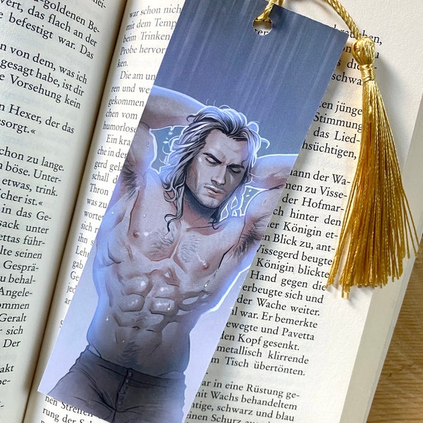 Geralt of Rivia The Witcher Sexy Bookmark Print Pin-Up