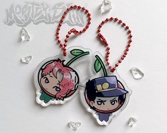 JoJo's Bizarre Adventure JJBA Stardust Crusaders Magnetic Acrylic Keychain Jotaro Kakyoin Lelo Jotakak