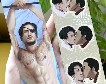 KazuMaji Majima and Kiryu Bookmark Print