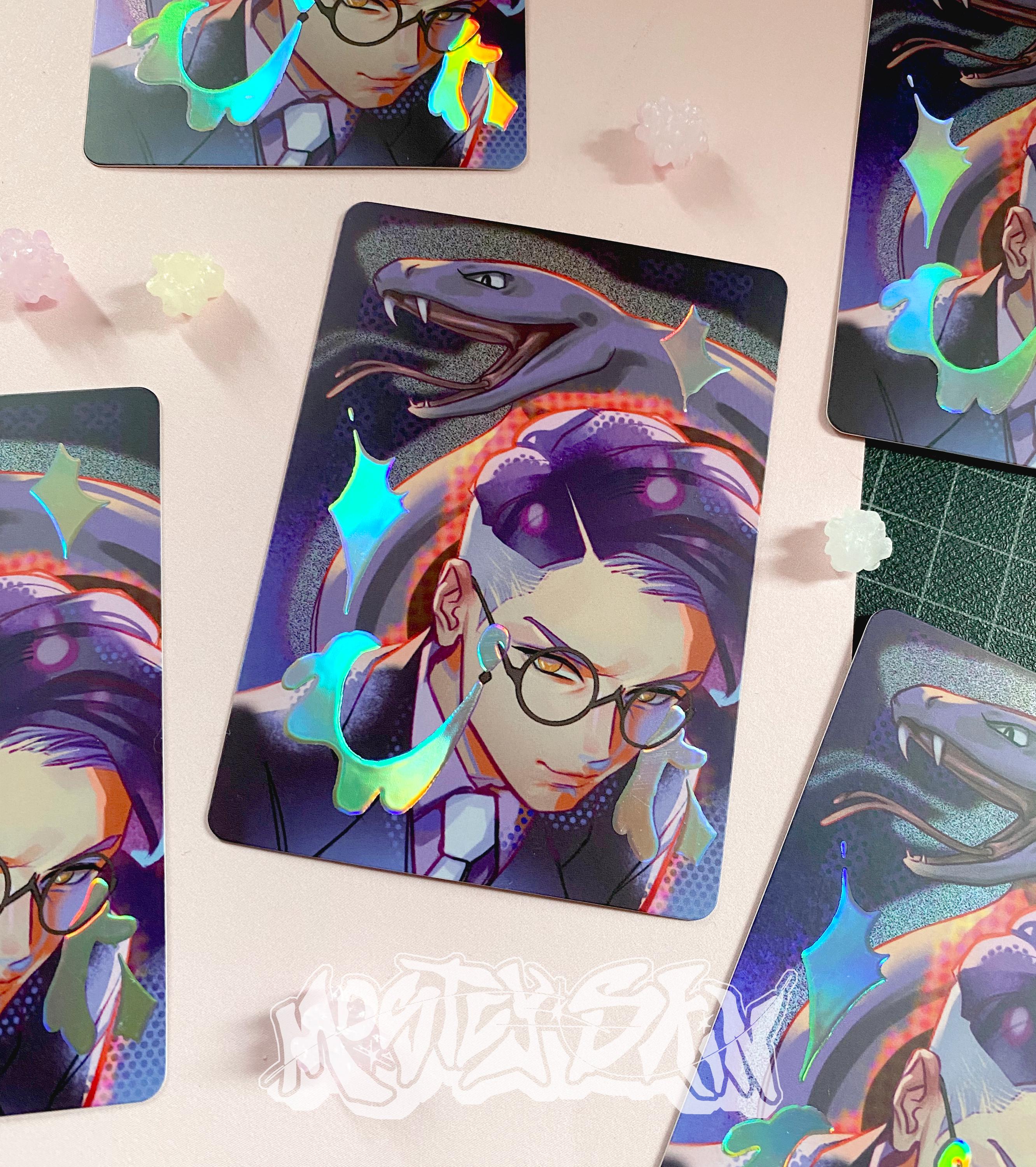 Corbeau Pokemon Arbok Photocard Legend Z-A Holographic - Etsy