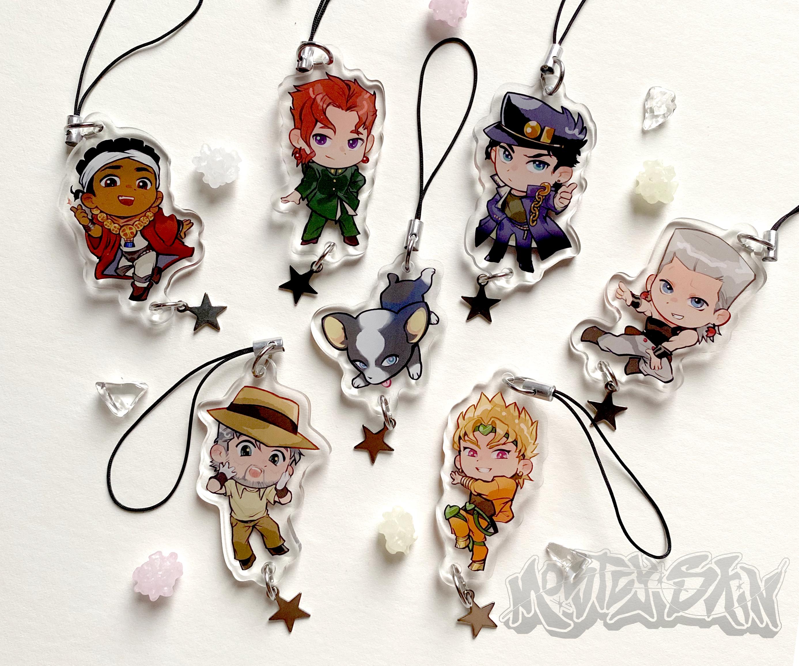 Jojo Keychain Joseph Joestar - Etsy