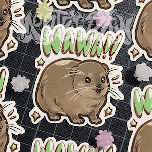 AWAWA Rock Hyrax Dassie wawa-sticker