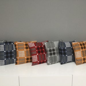 Welsh print tapestry cushion covers