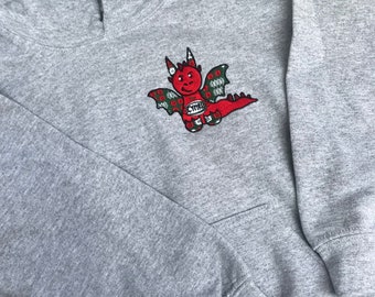 Children's Hoody with a Dragon and rugby motif