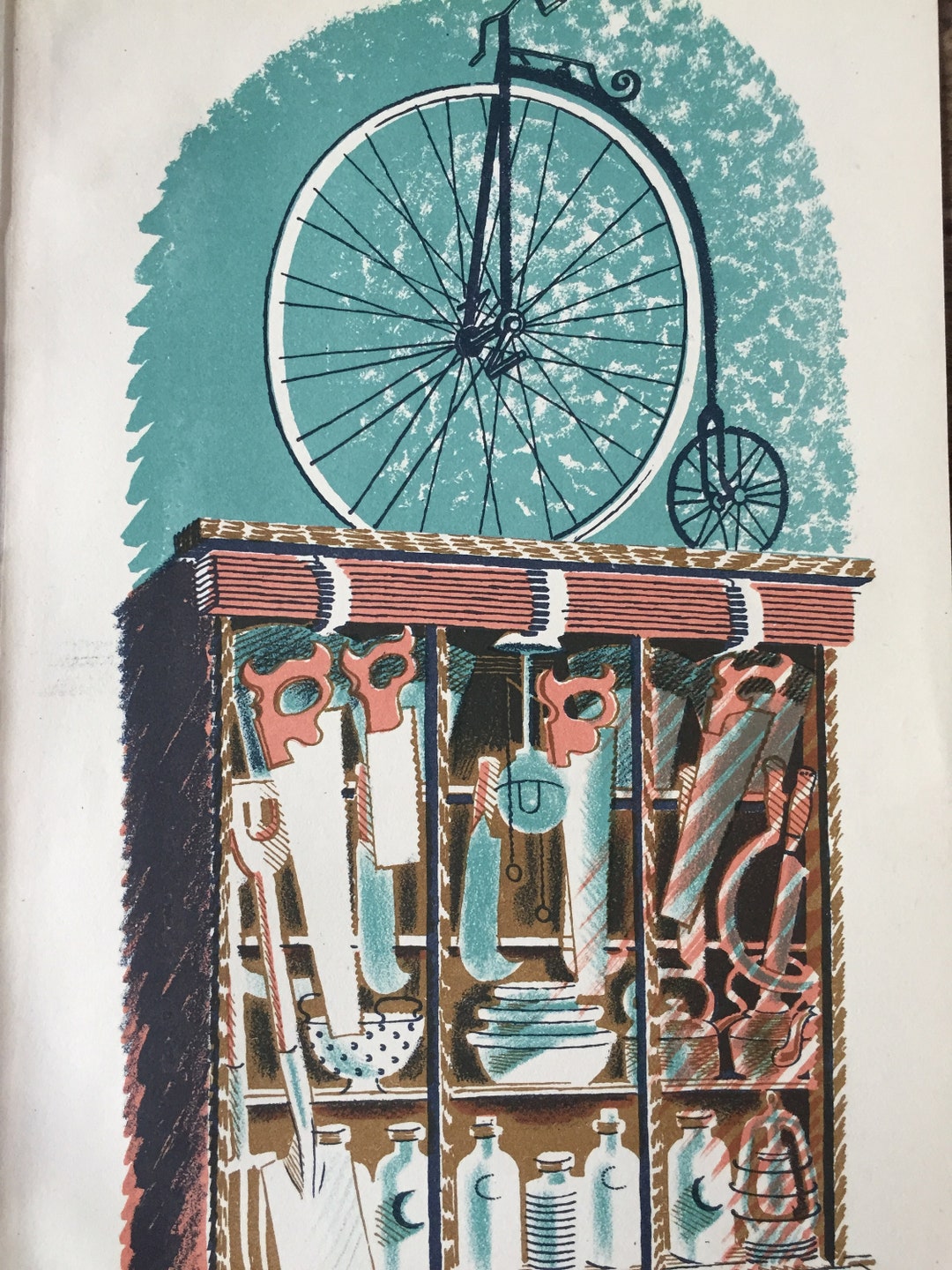 Eric Ravilious Hardware Shop 1938 Curwen Press Lithograph - Etsy UK