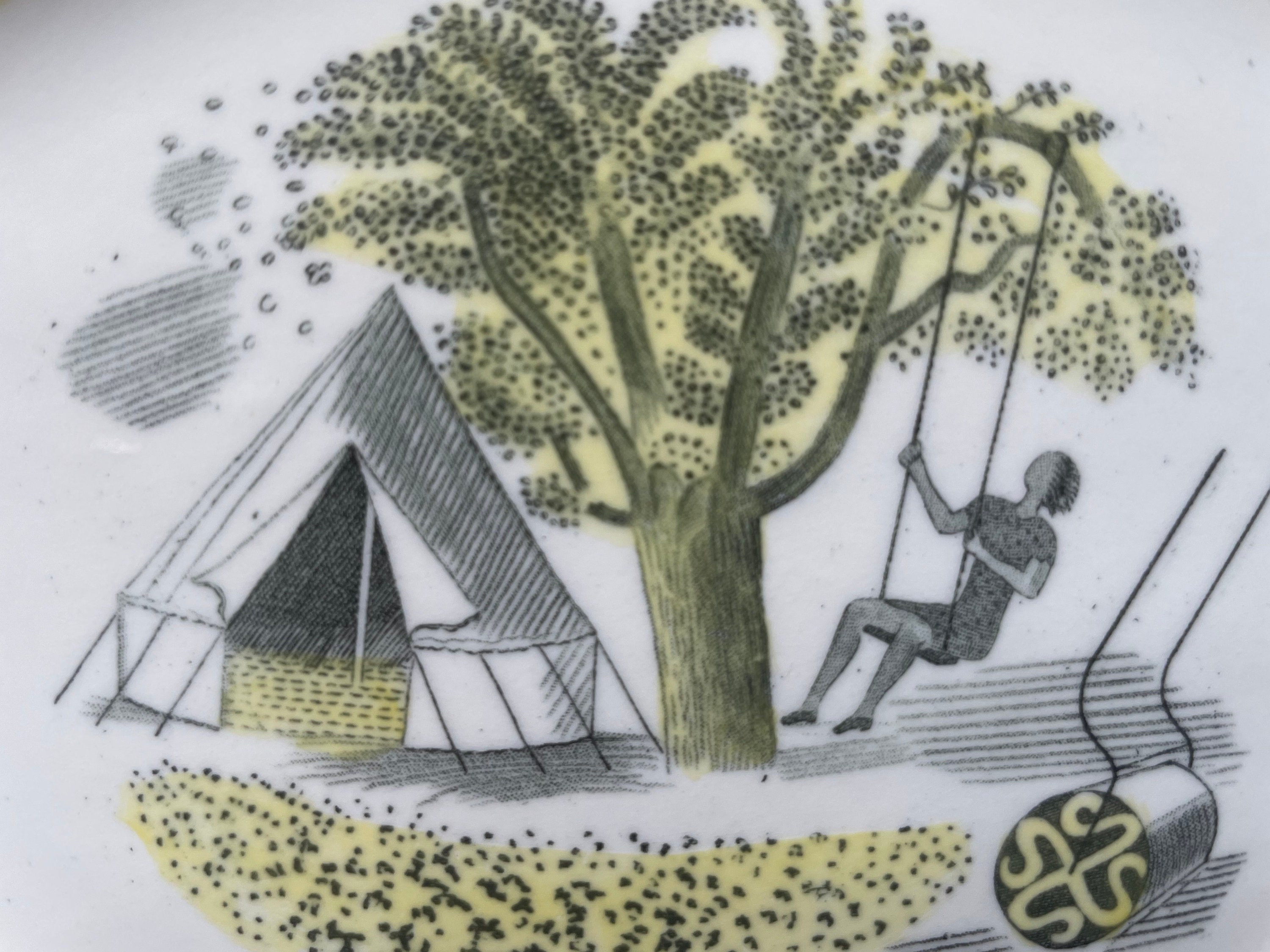 Eric Ravilious Garden Design Plate for Wedgwood - Etsy