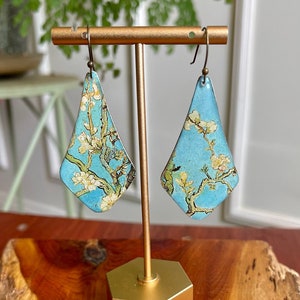Van Gogh inspired earrings
