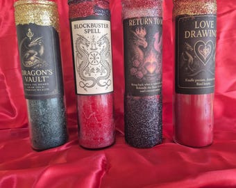 Enchanted Ritual Candles for Love Money, Blockbuster, Return Lover
