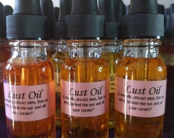 Lust Conjure Oil .5 oz sex lust magik passion voodoo