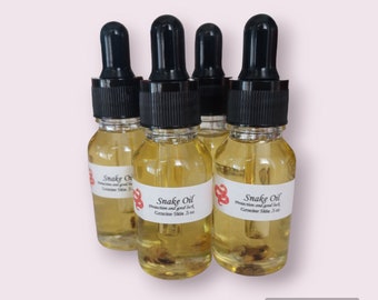 Snake Oil .5 oz Conjuring curio oil wicca protection
