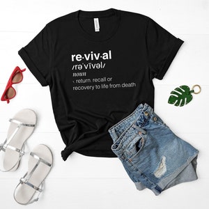 Camiseta com definição de renascimento com letras brancas - unissex - frete grátis para os EUA