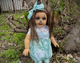 OOAK Custom Jester American girl doll repaint~ PC Molly