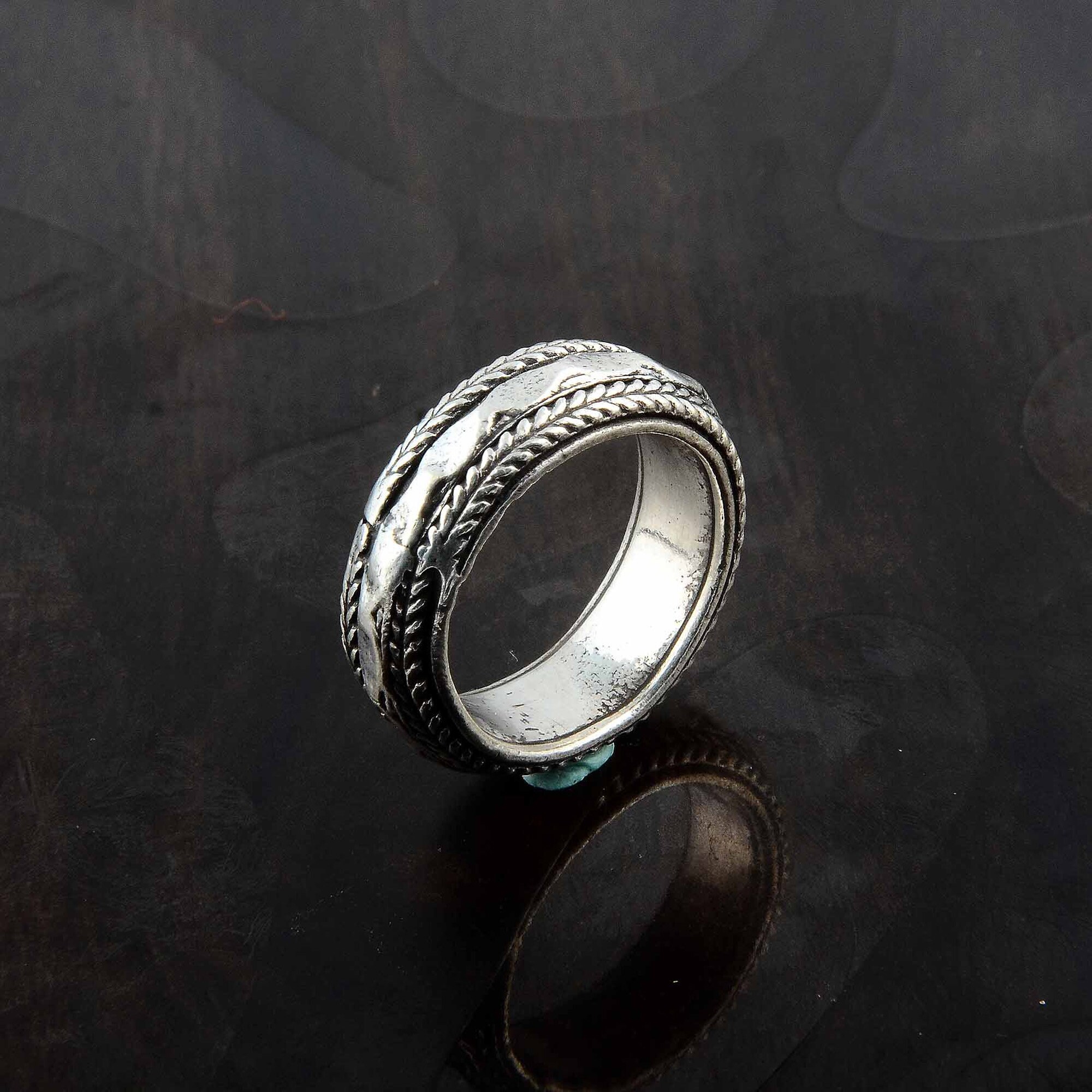Mens Vintage Rings Silver Mens Rings Sterling Silver Vintage Etsy
