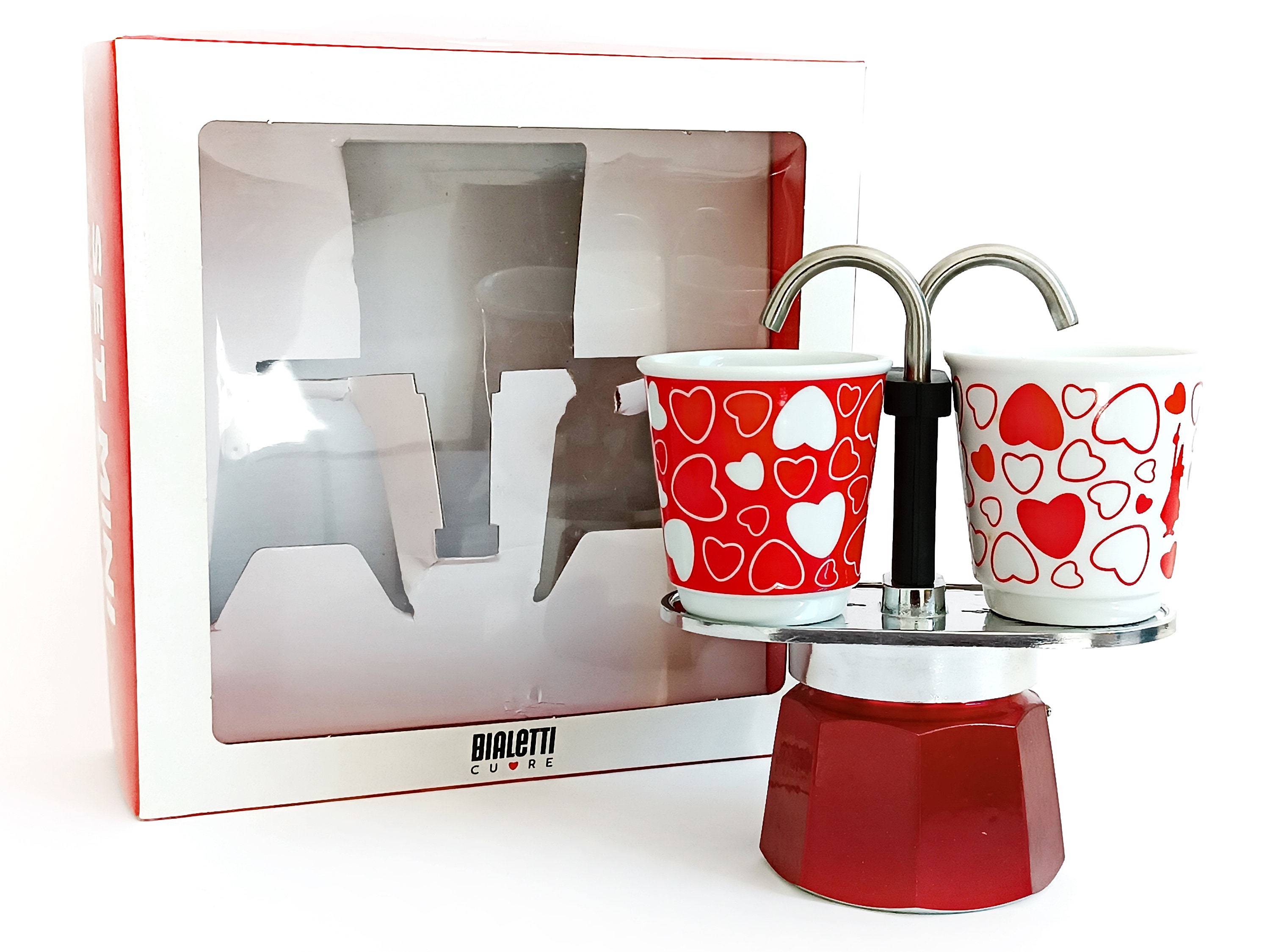 Bialetti Moka Red Induction 4 Cup – Spicy Caribbee