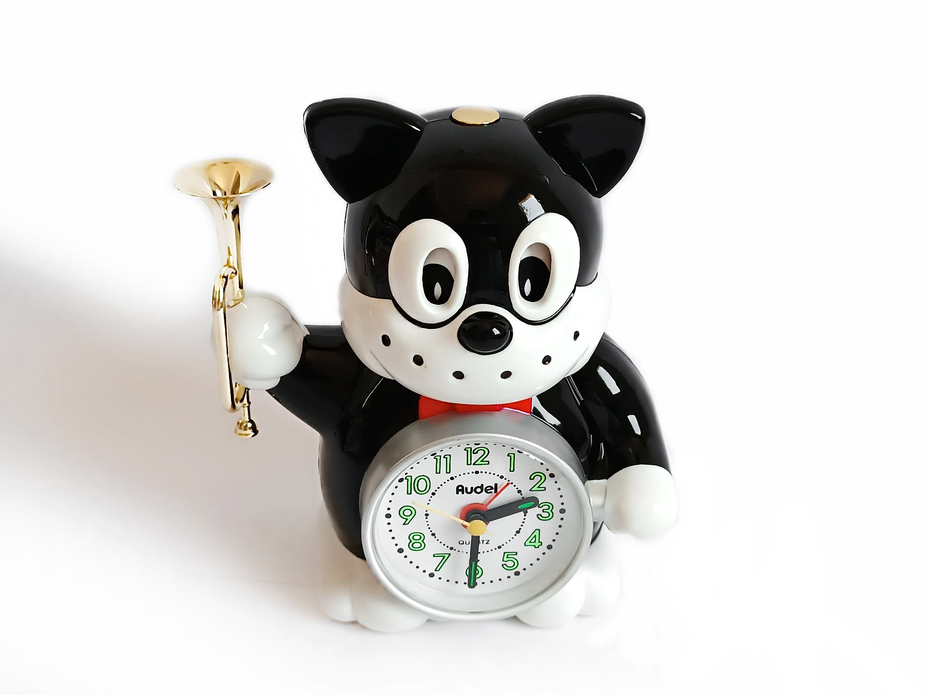 Vintage Alarm Clock Norakuro Dog Shaped Speak-up Alarm Clock Antique  Collectible Table Clock Gift for Kids Alarm Clock 