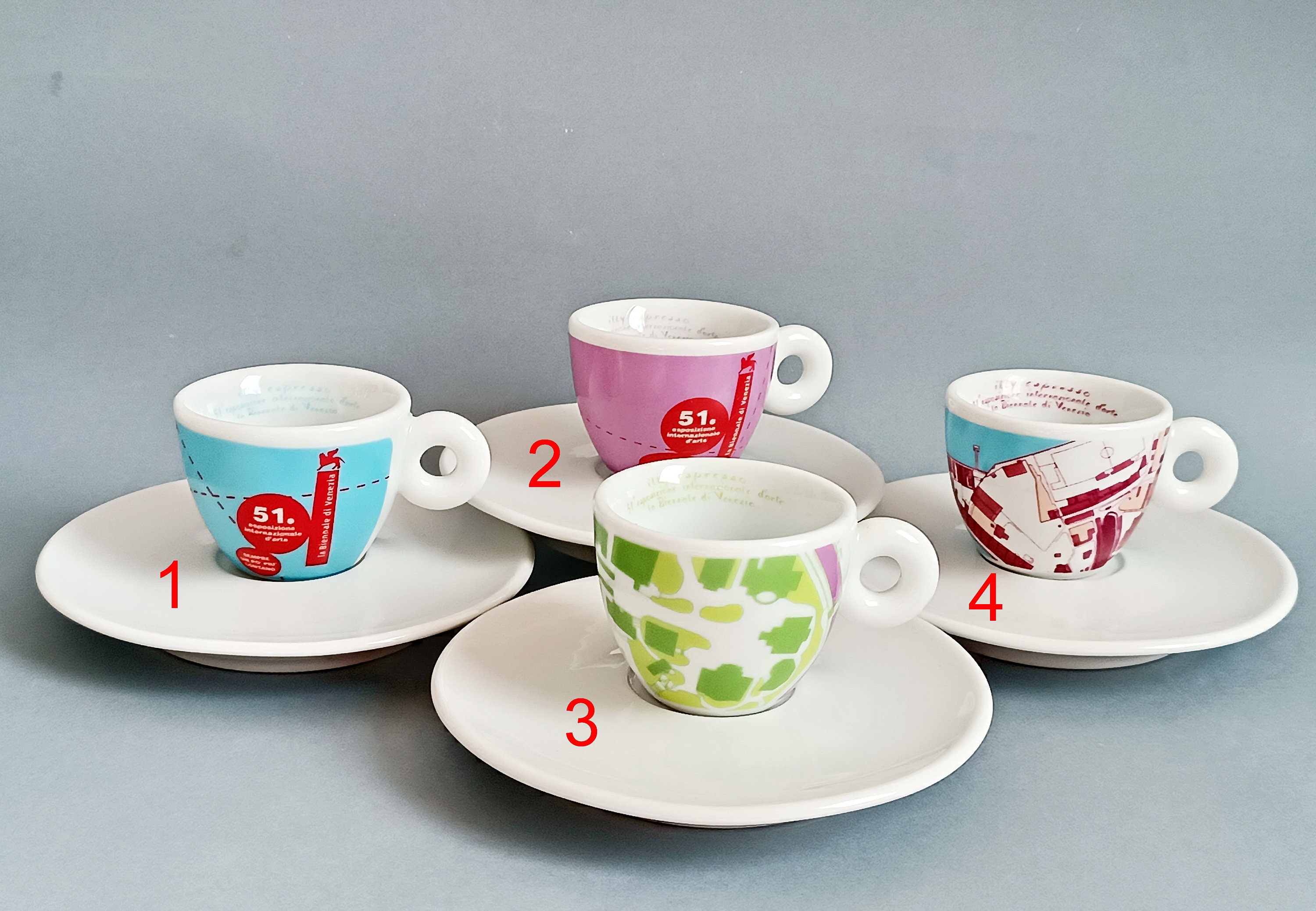 illy Logo Espresso Cups Set of 2