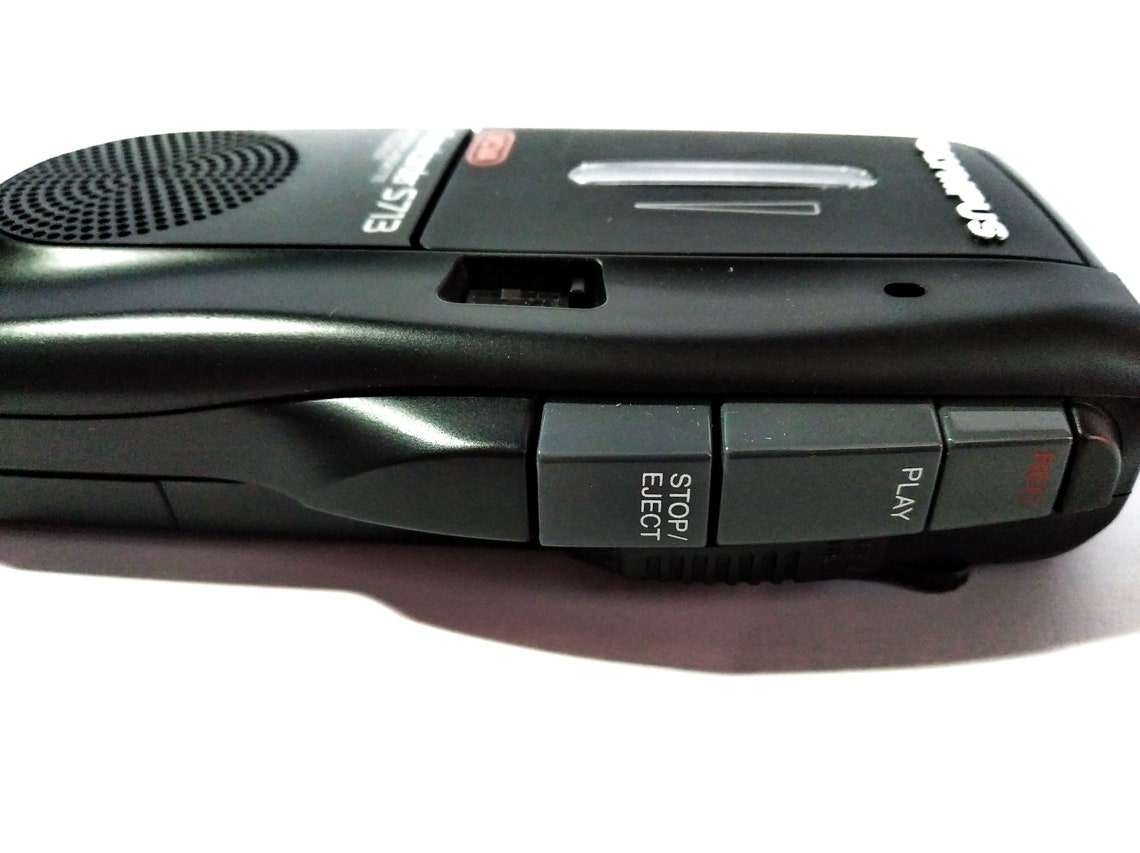 Vintage voice recorder Olympus Pearlcorder S713 set with Etsy