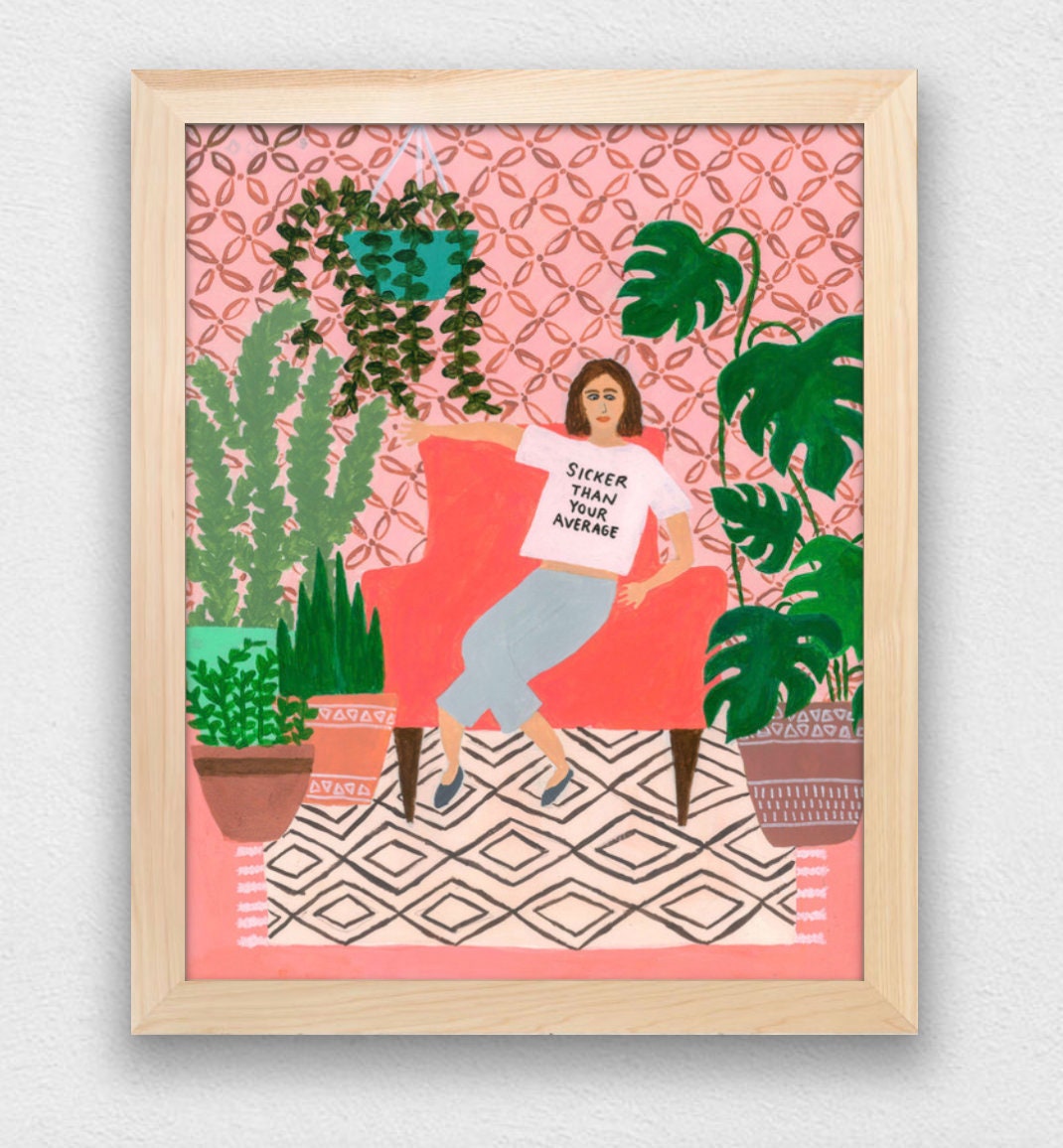 Sicker Than Your Average Art Print Bohemian Art Print Etsy Canada