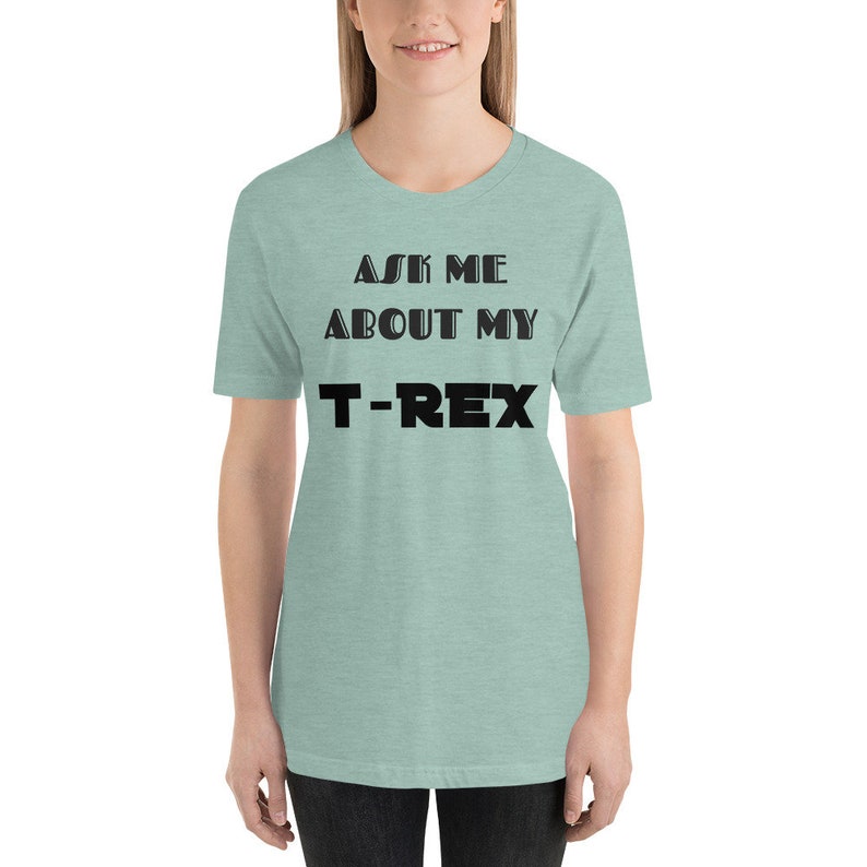 Toddler Ask Me About My Trex T Shirt Funny Cool Dinosaur Flip Up Tee For Kids