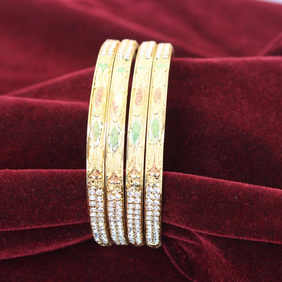 pakistani gold jewellery bangles